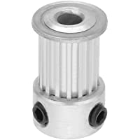 sourcing map MXL 16 Dientes Rueda Síncrona de Aluminio 4mm Diámetro Eje Polea Tensora para 11mm Ancho Correa Dentada